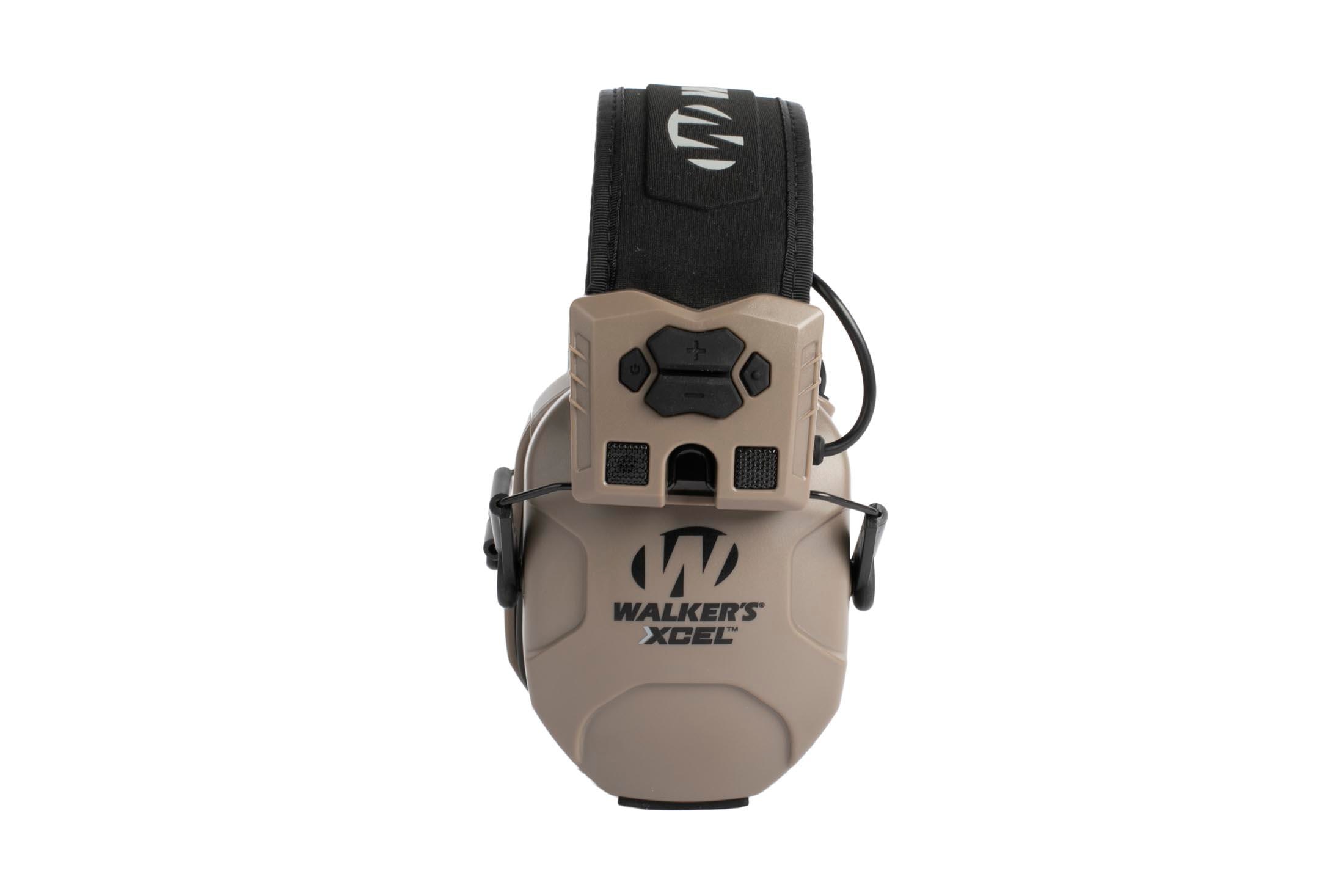 Walker's XCEL Electronic Hearing Protection with Voice Clarity Flat